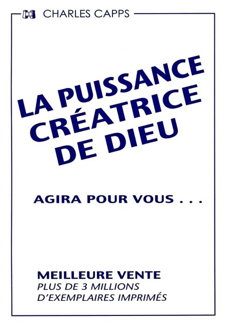 La puissance créatrice de Dieu